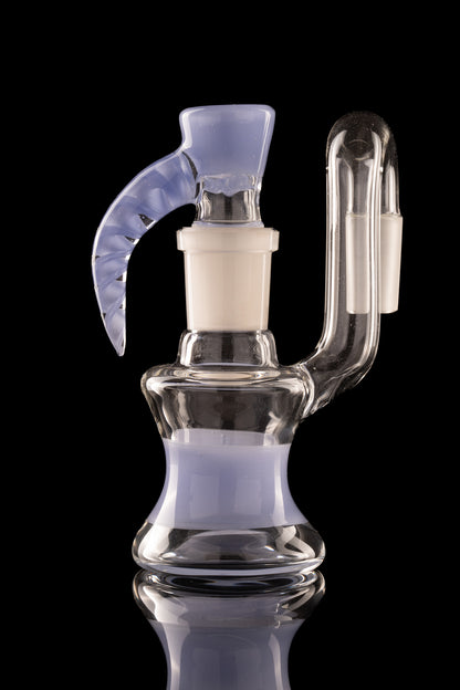 Al Gore - 18mm Accented Dry Ash Catcher w/Bowl Set - Periwinkle