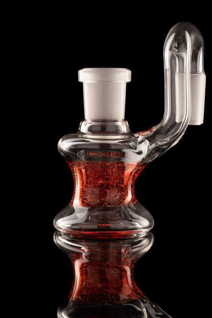 Al Gore - 18mm Dichro Dry Ash Catcher - Pomegranate