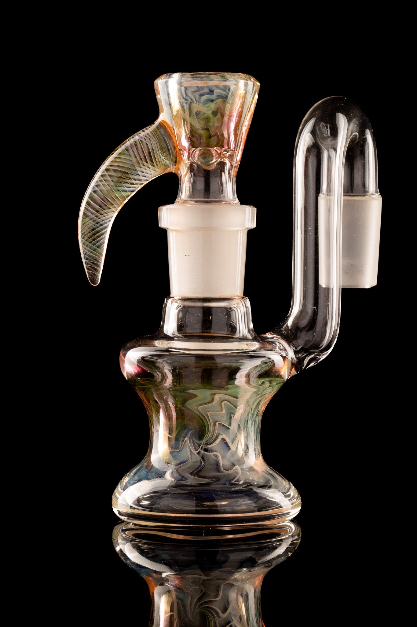 Al Gore - 18mm Fume Wigwag Dry Ash Catcher w/Bowl Set