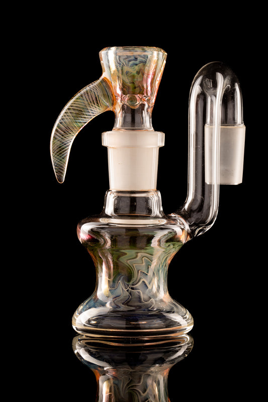 Al Gore - 18mm Fume Wigwag Dry Ash Catcher w/Bowl Set
