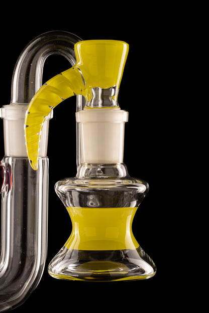 Al Gore - 18mm Accented Dry Ash Catcher w/Bowl Set - Rosewell