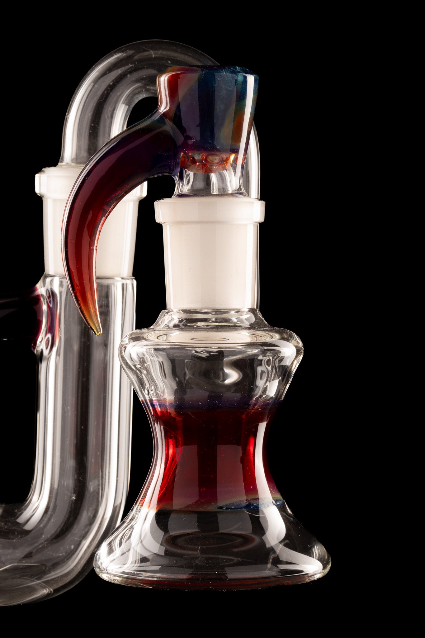 Al Gore - 18mm Accented Dry Ash Catcher w/Bowl Set - Colour Mashup