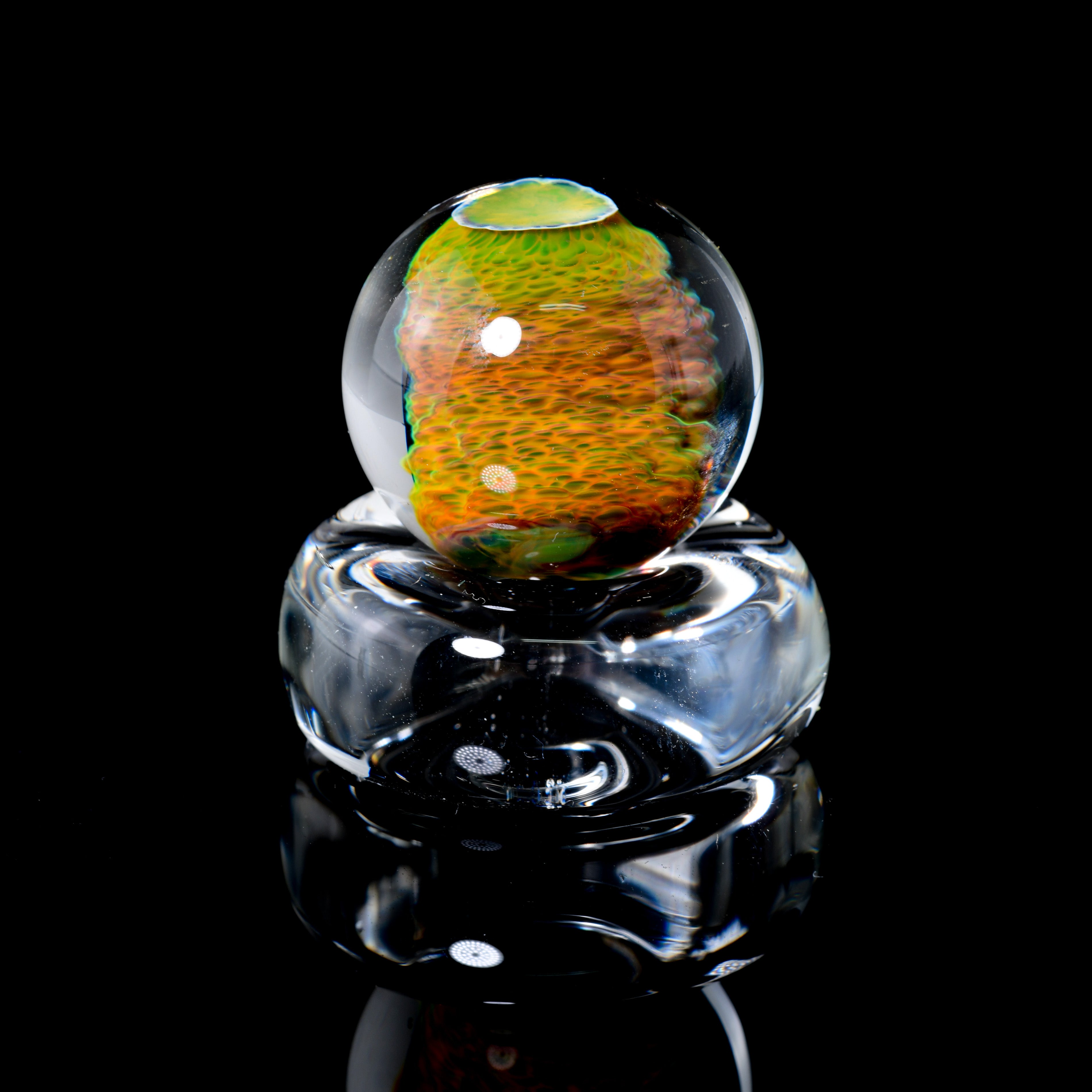 Dig Glassworks - Frit Marble | Baked Turkey | Heady Glass Art Gallery ...