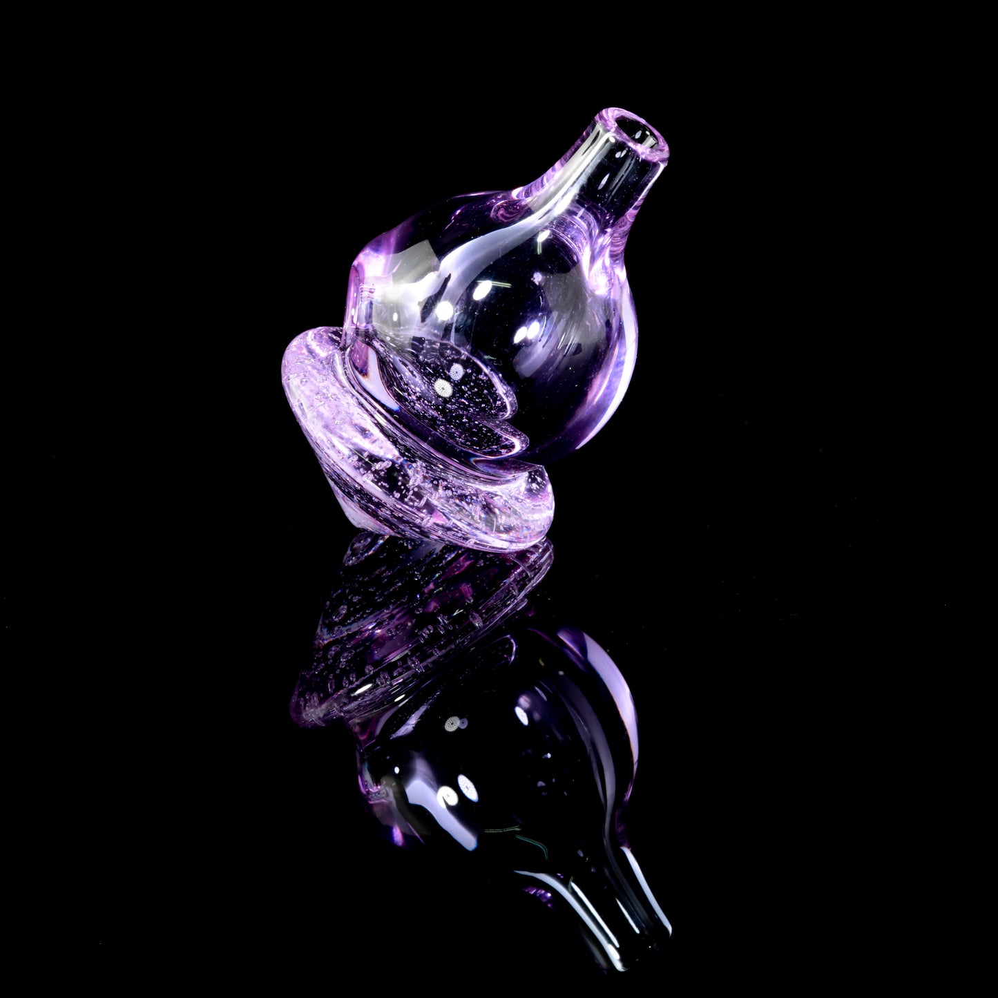 Dig Glassworks - CFL Lavender Peak/Carta Bubble Cap