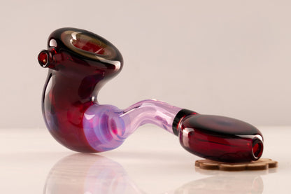 Asu Glass - Sherlock Pipe - Phoenix/Neo Opal
