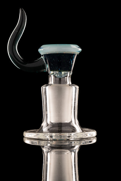 Discobox Glass - 18mm 4 Hole Crushed Opal Slide - 1