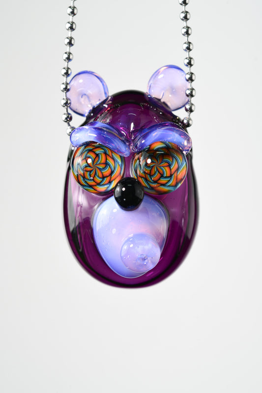 Nez Glass - Hollow Millie Eye Bear Pendant - 3