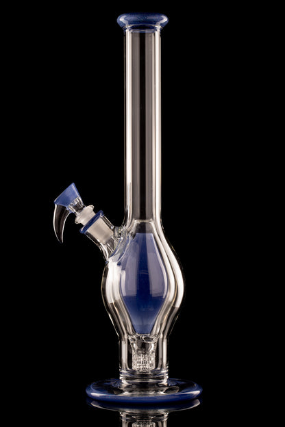 Flex Glass - Marquise Tube - Blue Crushed Opal