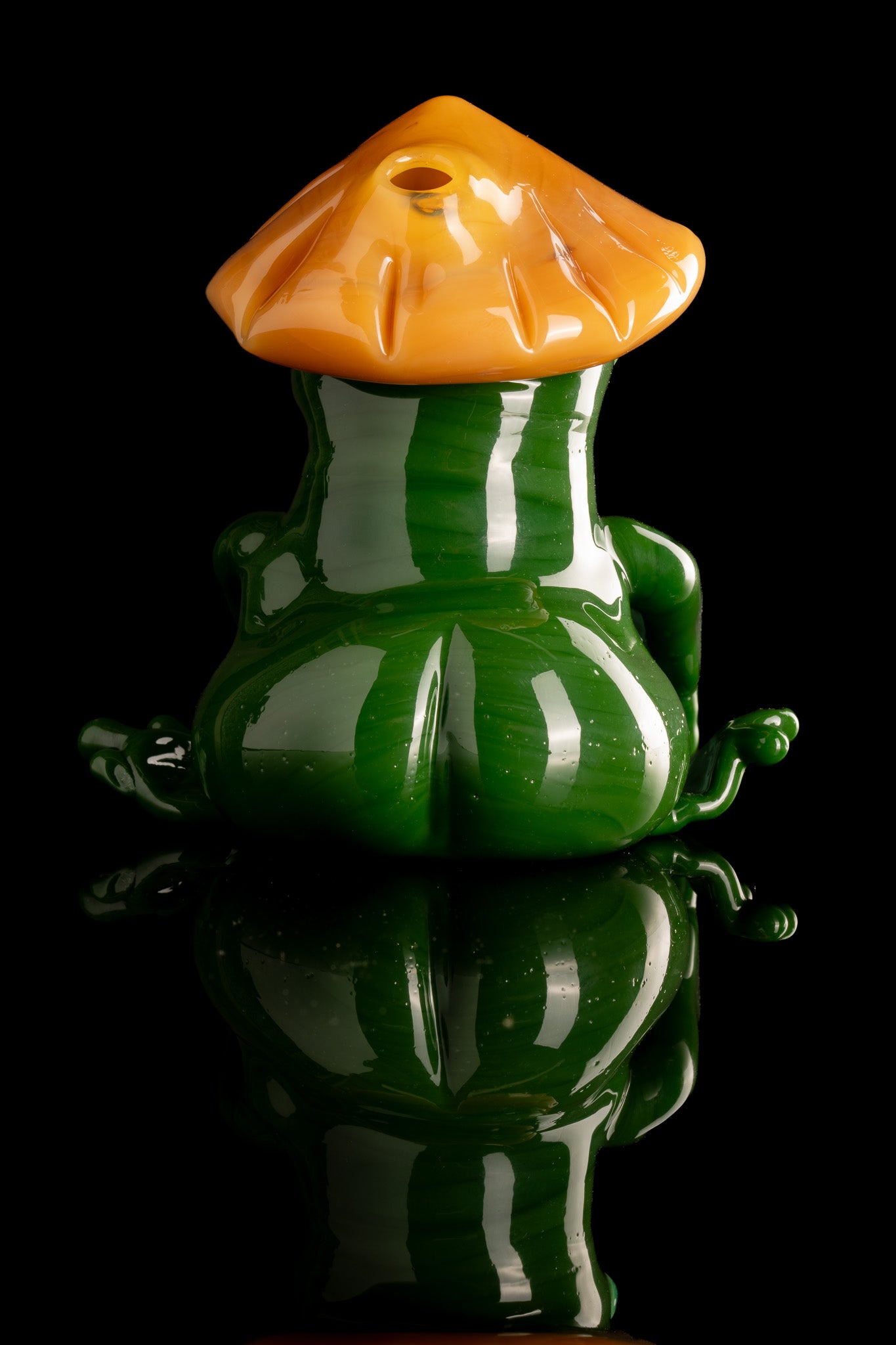 Tony Kazy x Dojo - Frog Having Ramen Push Bubbler