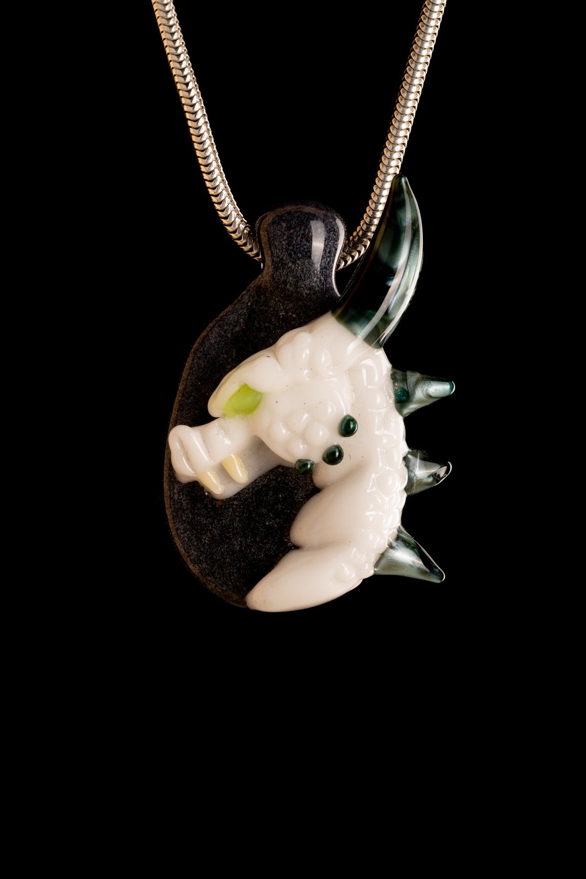 Tony Kazy - Uv/Glow Portrait Pendant
