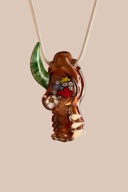 Tony Kazy x Groe - Millie Dragon Head Pendant