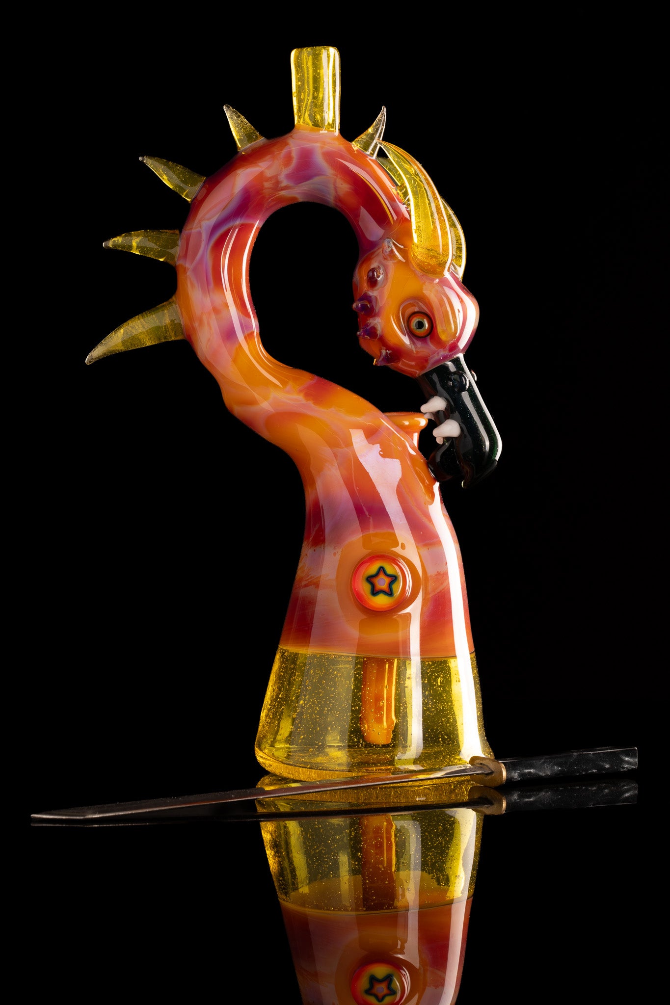 Tony Kazy x Burtoni - Flamingo Dragon Rig