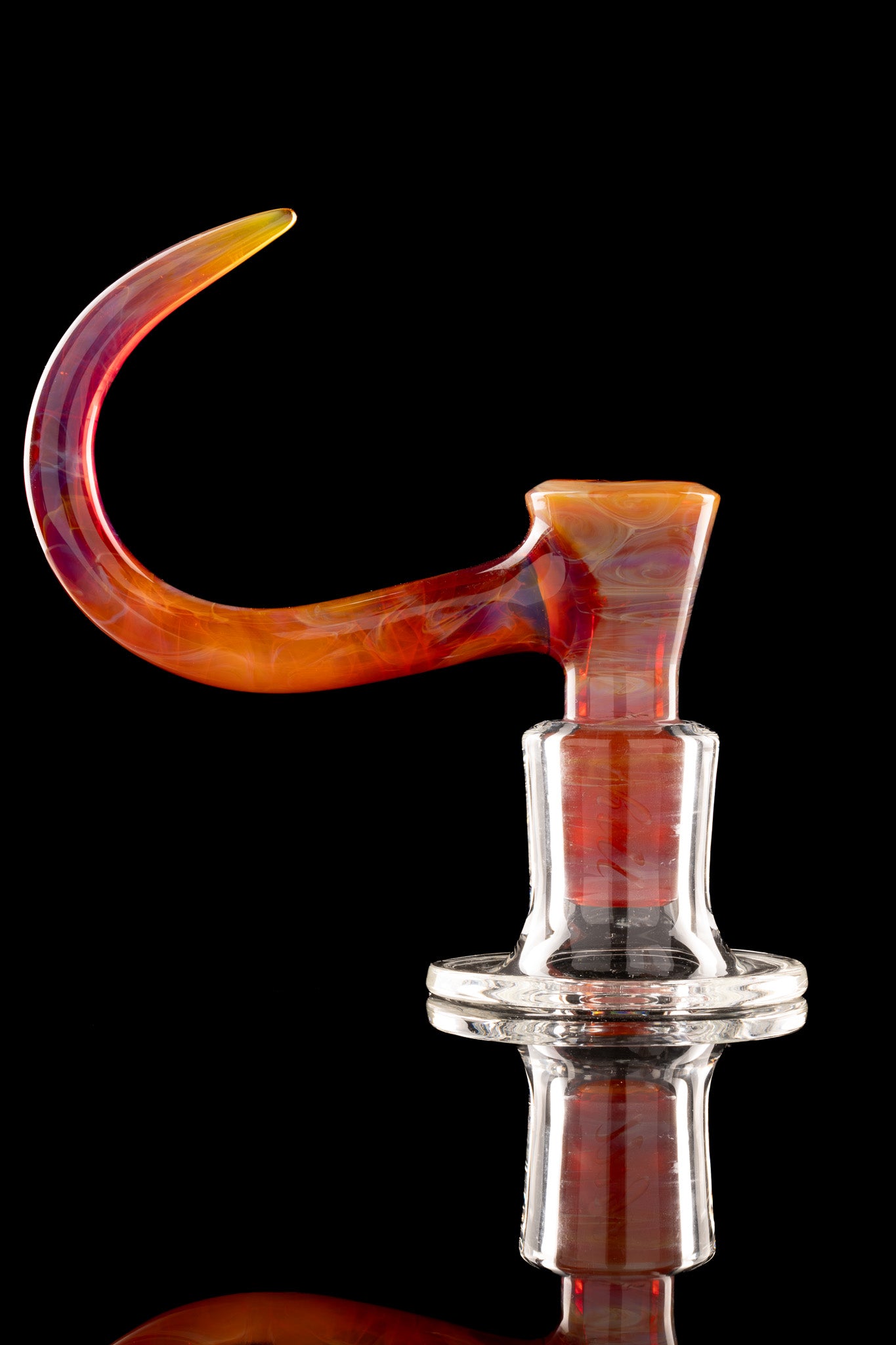 Thill Glassworks - 18mm 4 Hole Full Work - Amber Purple