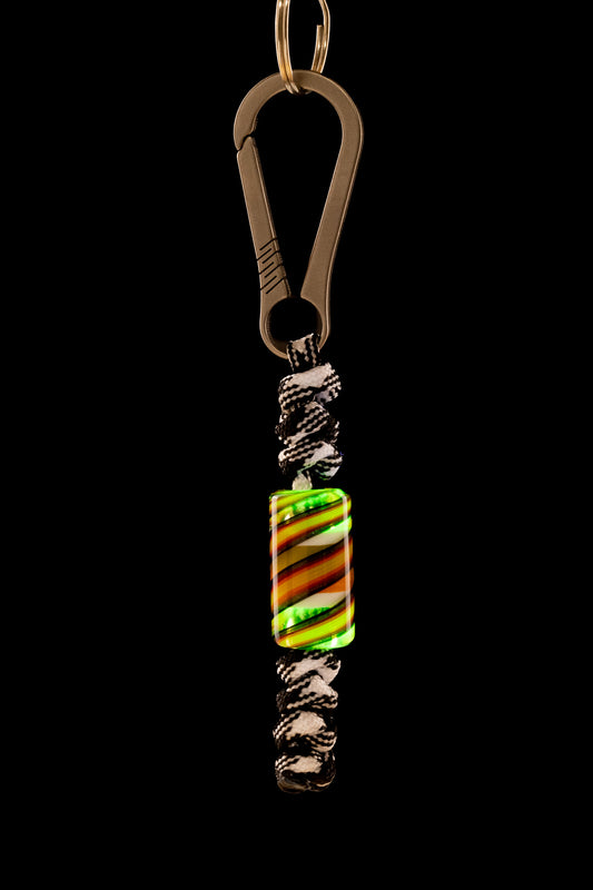 Thill Glassworks - EDC Bead Keychain - 1