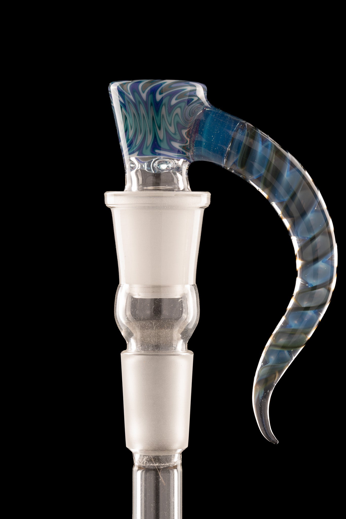 Asu Glass x Briggs Glass - 18mm 4 Blue Linework Slide