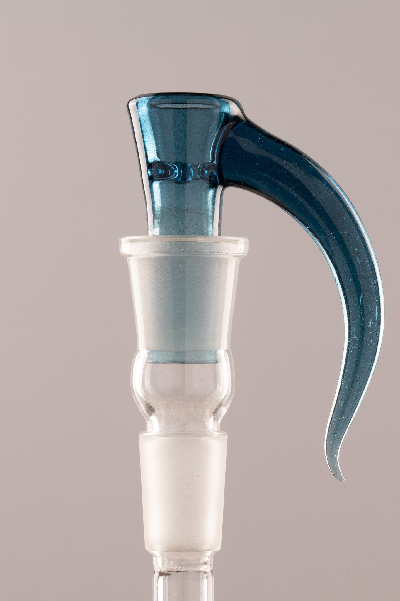 Asu Glass - Full Work 18mm 3 Hole - Blue Stardust