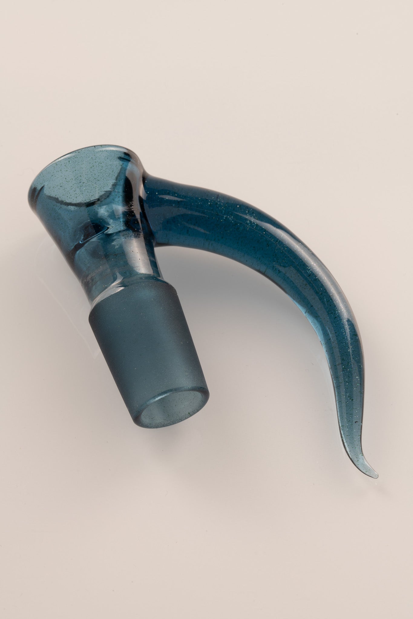Asu Glass - Full Work 18mm 3 Hole - Blue Stardust