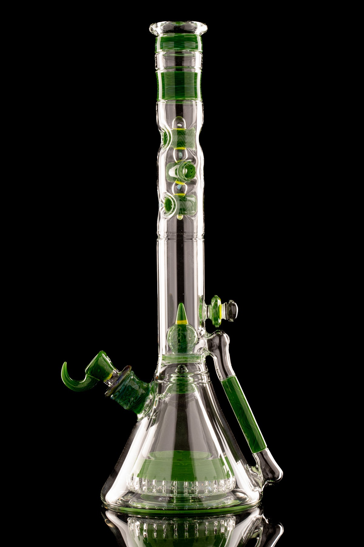 Blazed Glass - Worked Collins W/ Drain - 1