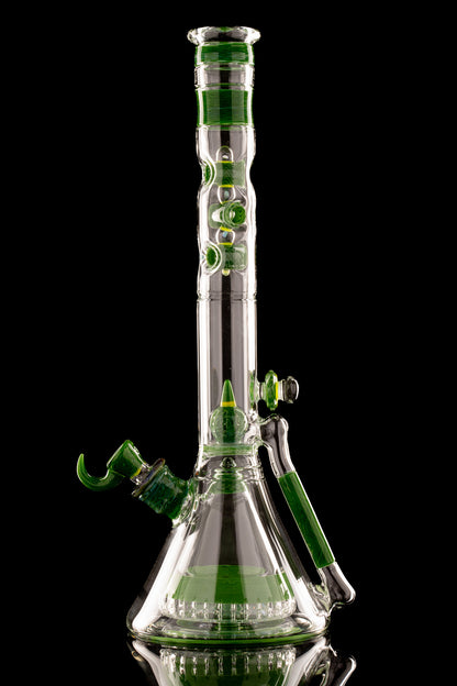 Blazed Glass - Worked Collins W/ Drain - 1