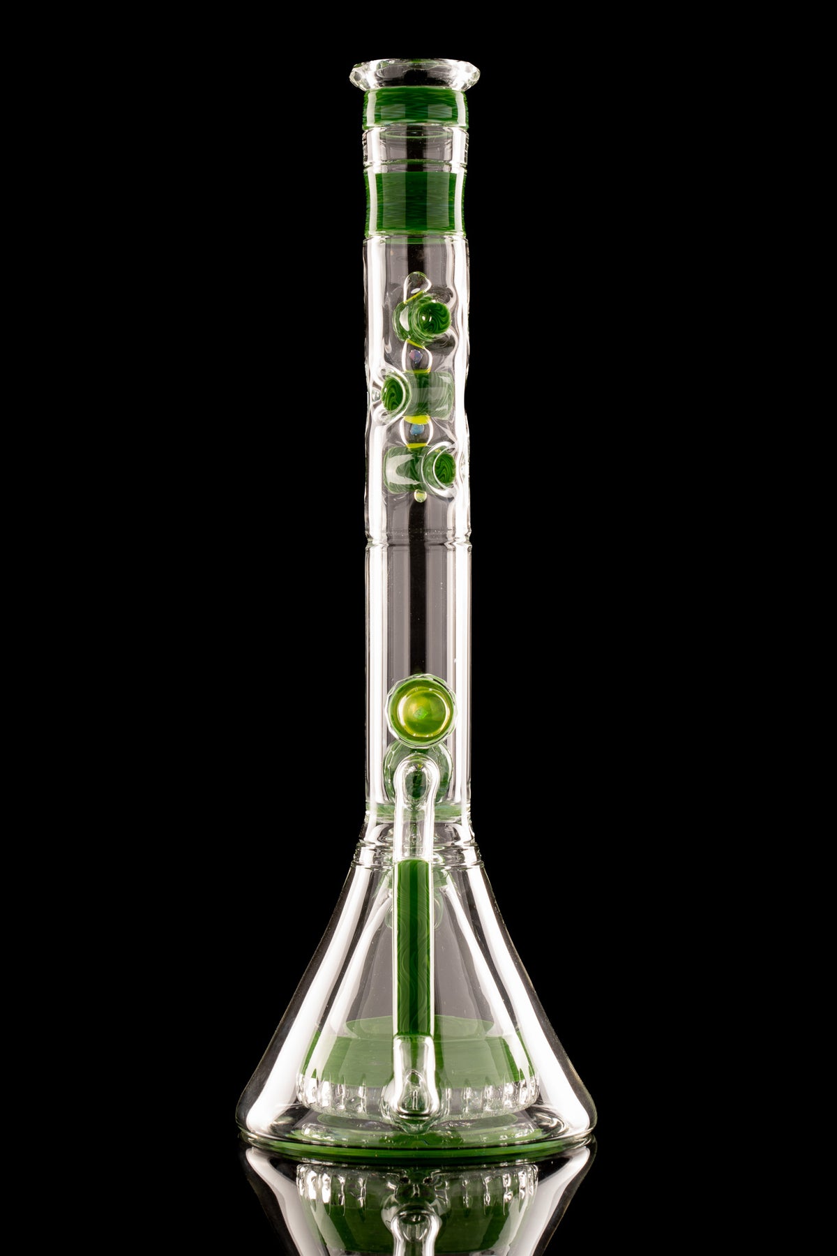 Blazed Glass - Worked Collins W/ Drain - 1