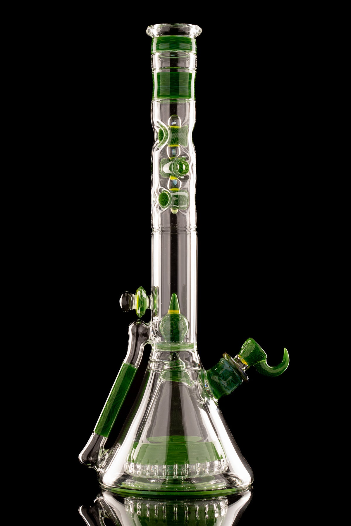 Blazed Glass - Worked Collins W/ Drain - 1