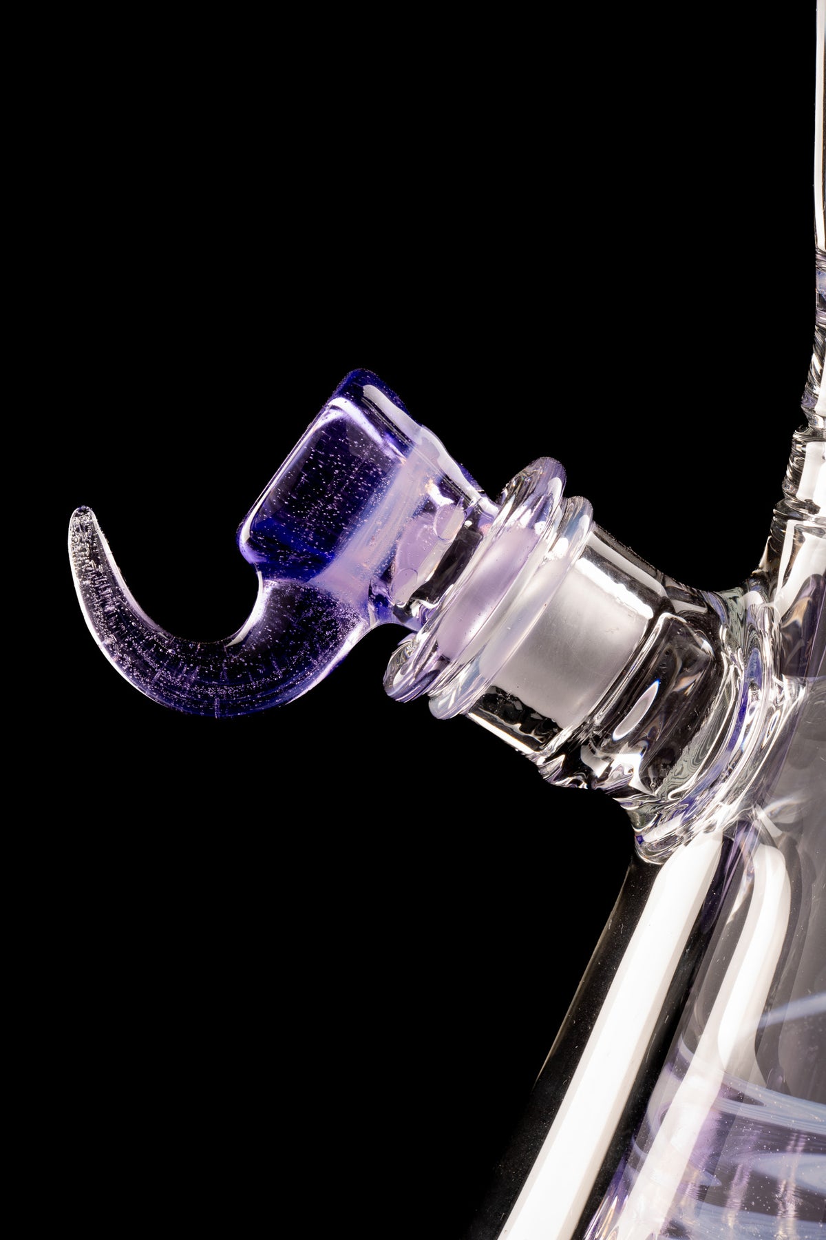 Blazed Glass - Worked Collins W/ Drain - 2