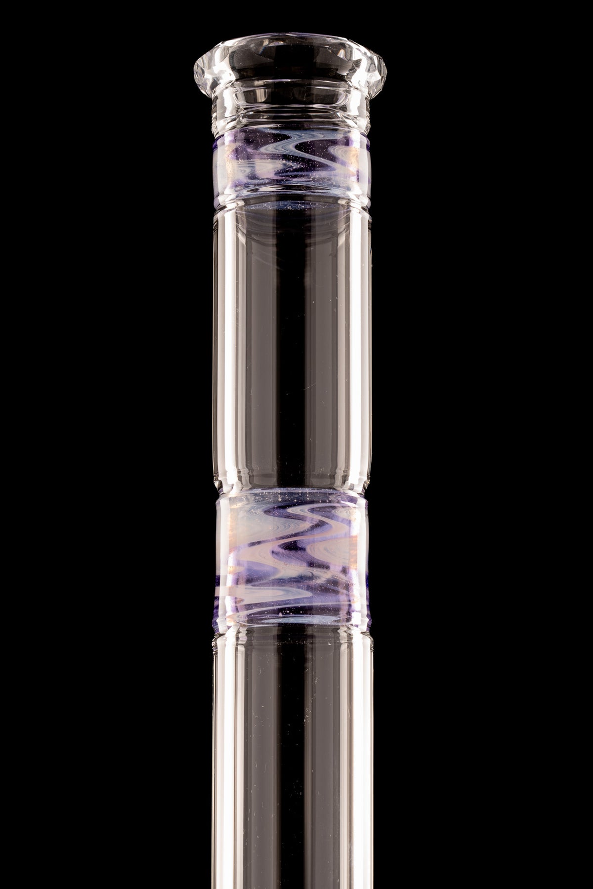 Blazed Glass - Worked Collins W/ Drain - 2