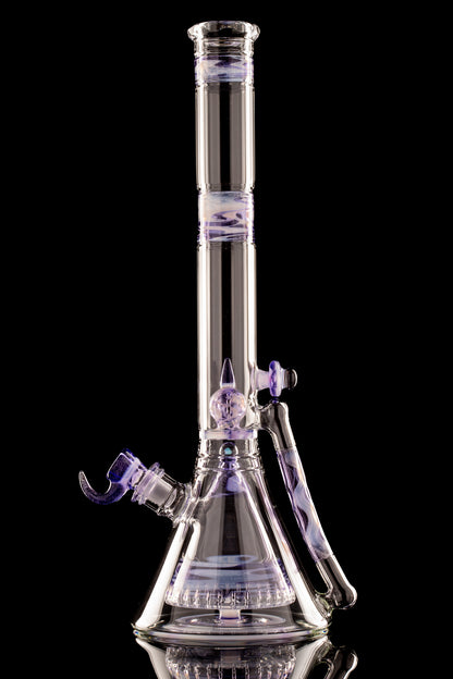 Blazed Glass - Worked Collins W/ Drain - 2