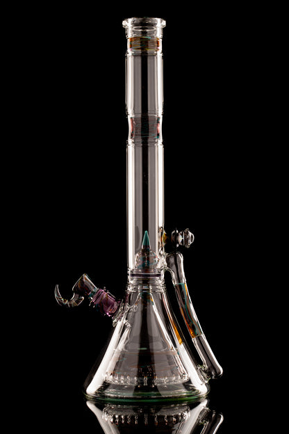 Blazed Glass - Worked Collins W/ Drain - 3
