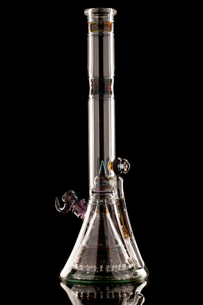 Blazed Glass - Worked Collins W/ Drain - 3