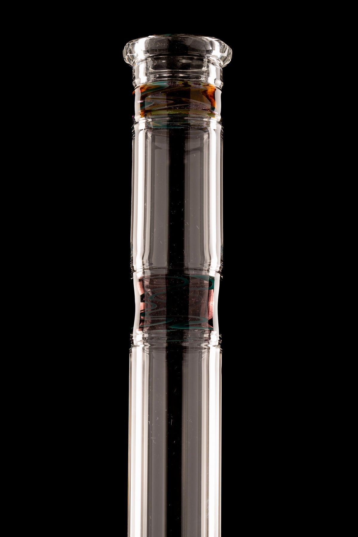 Blazed Glass - Worked Collins W/ Drain - 3