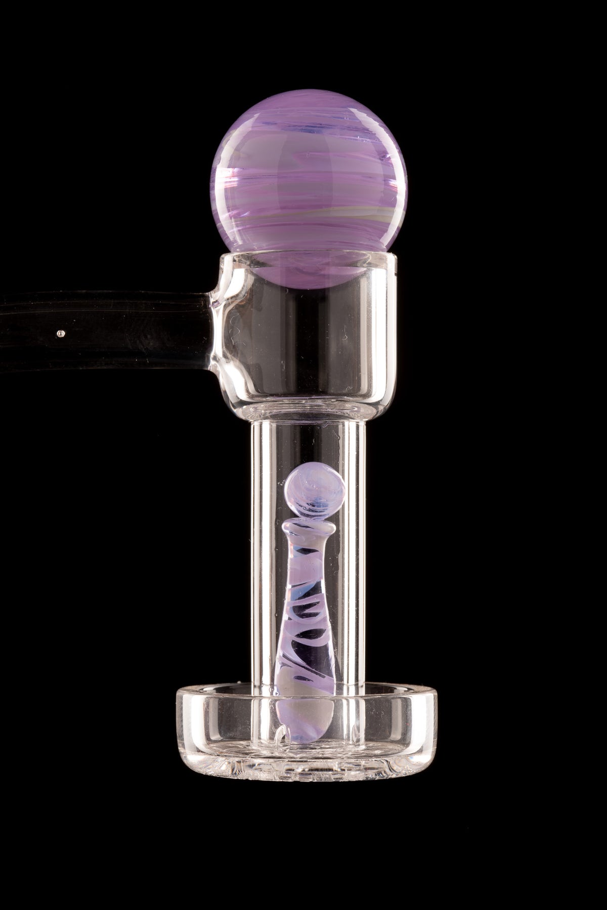 Baked Goods Quartz - Colour Swirl Terp Slurper Marble/Bat/Pearl Set