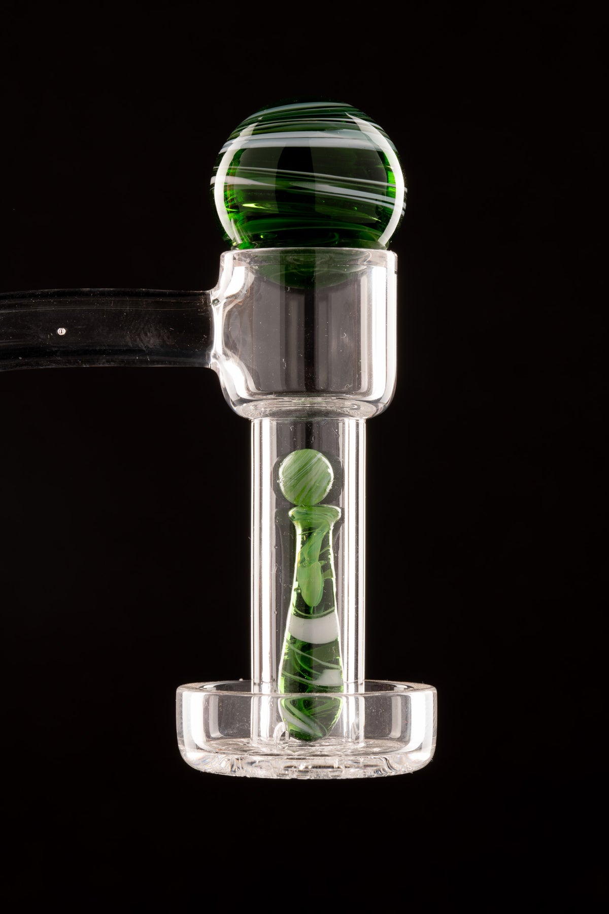 Baked Goods Quartz - Colour Swirl Terp Slurper Marble/Bat/Pearl Set