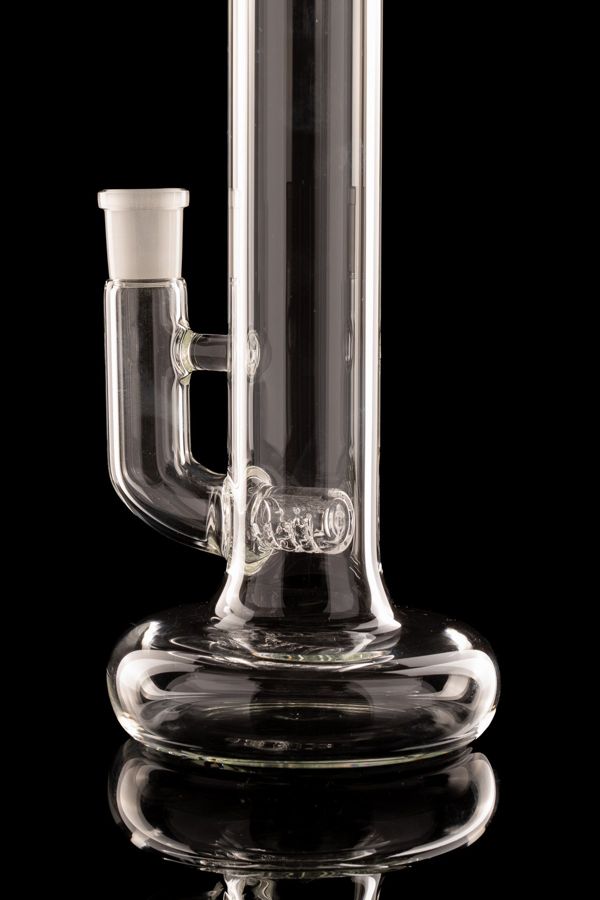 Green Belt Glass - Clear Hollow Foot 44mm Stemline - 1