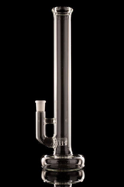 Green Belt Glass - Clear Hollow Foot 44mm Stemline - 2