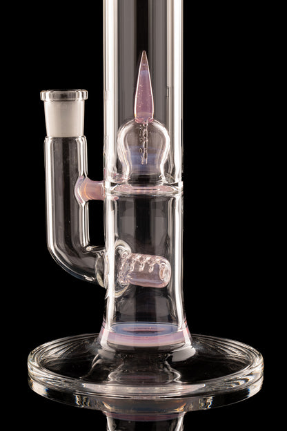 Green Belt Glass - FA 44mm Imperial Tube - Opal Peach