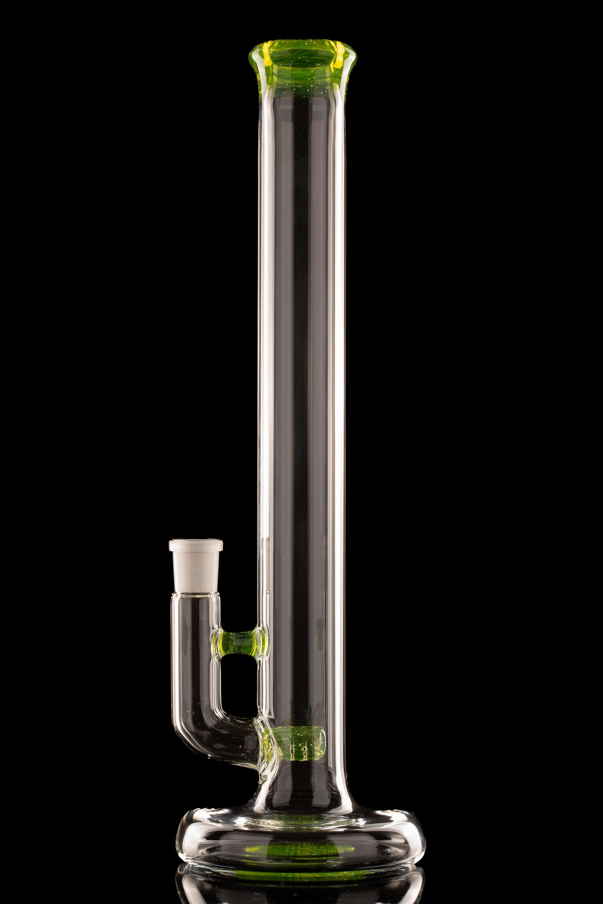 Green Belt Glass - FA 44mm Hollow Foot Stemline - Sour Apple