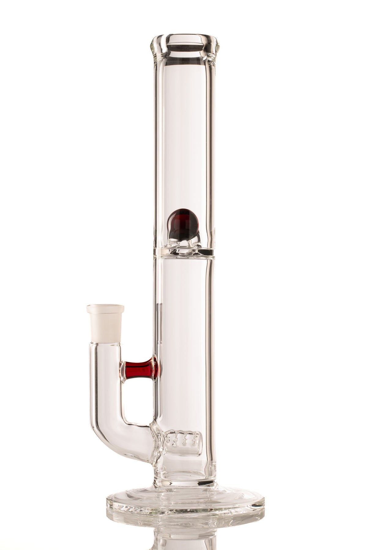 Green Belt Glass - MSG 44mm Tube - Light Ruby