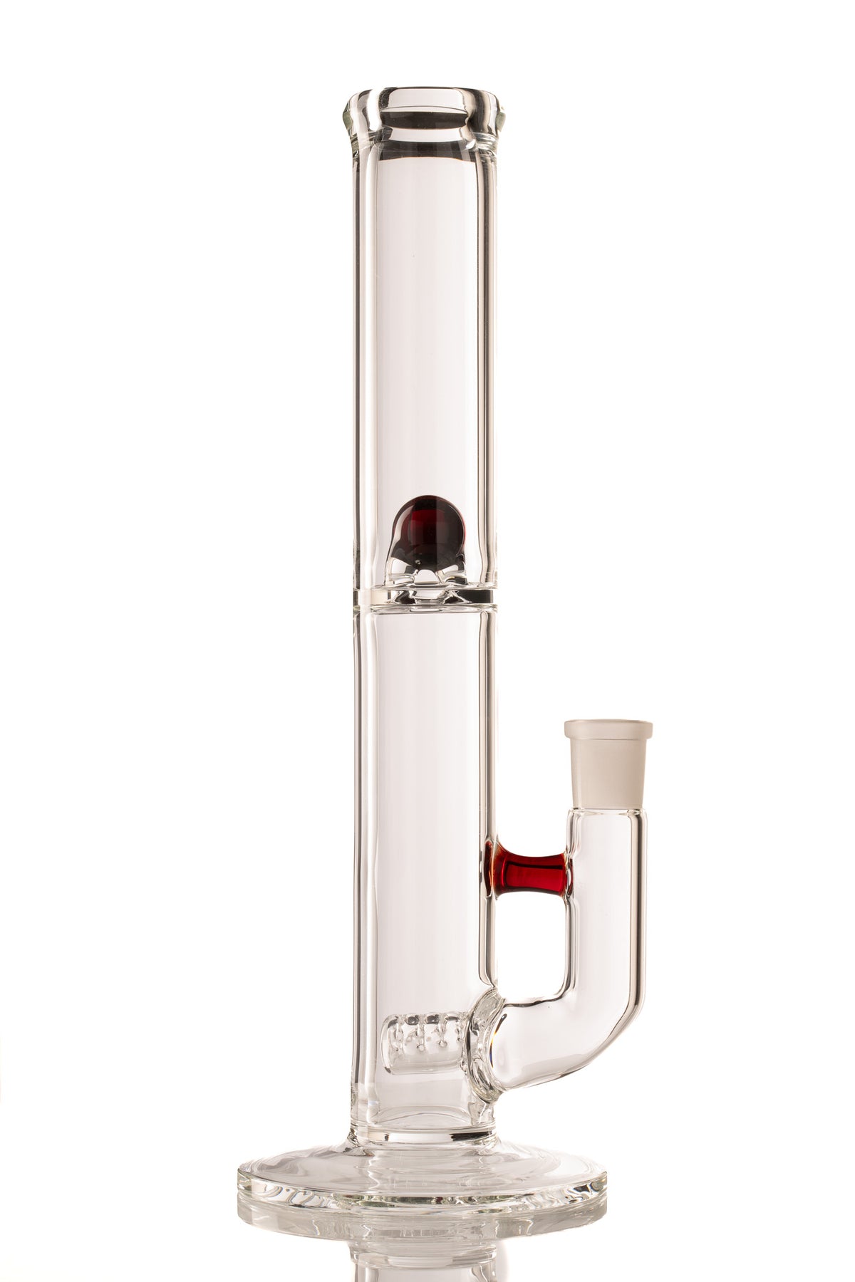 Green Belt Glass - MSG 44mm Tube - Light Ruby