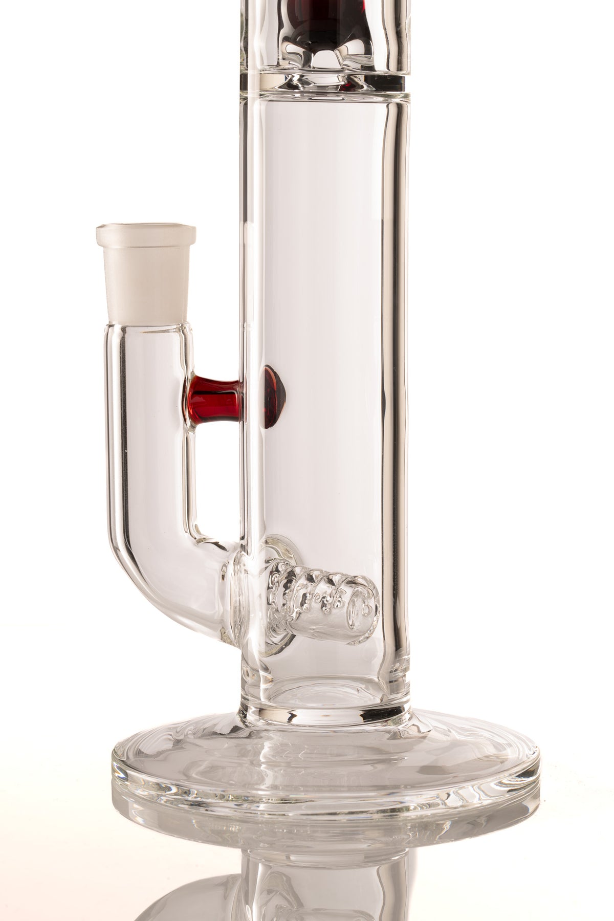 Green Belt Glass - MSG 44mm Tube - Light Ruby