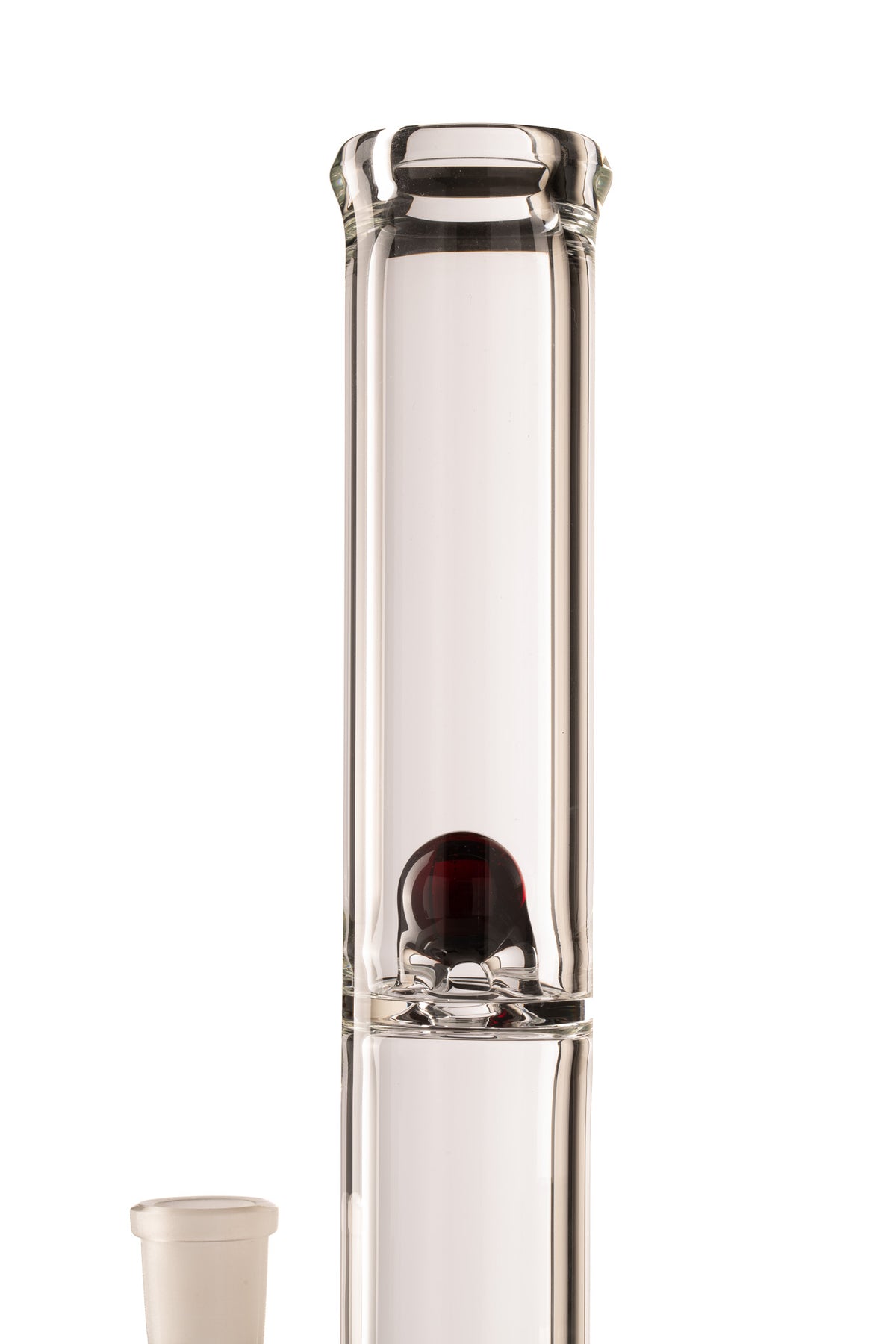 Green Belt Glass - MSG 44mm Tube - Light Ruby