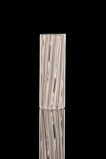 Kitty Meow Glass - 6 Hole Joint Tip - 10mm x 30mm - White