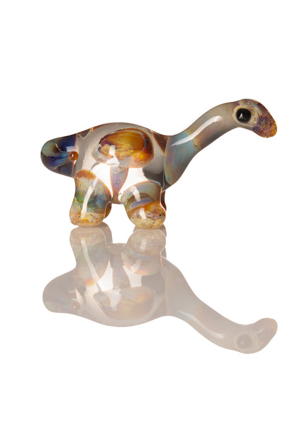 Kitty Meow Glass - Mushroom Dino Mini Sculpture