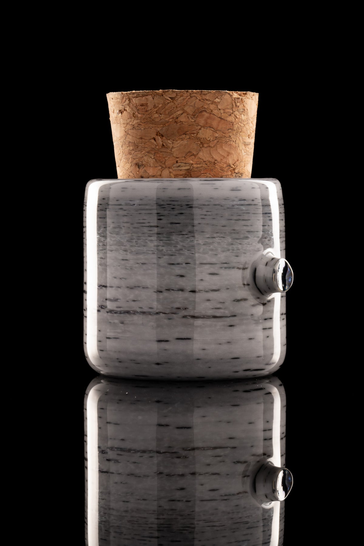 Engelmann Glass - Birch Jar W/ Cork Plug