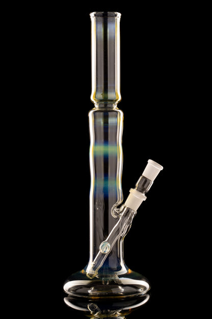 Mastah Glass - 18mm Fumed Hollow Foot Bong