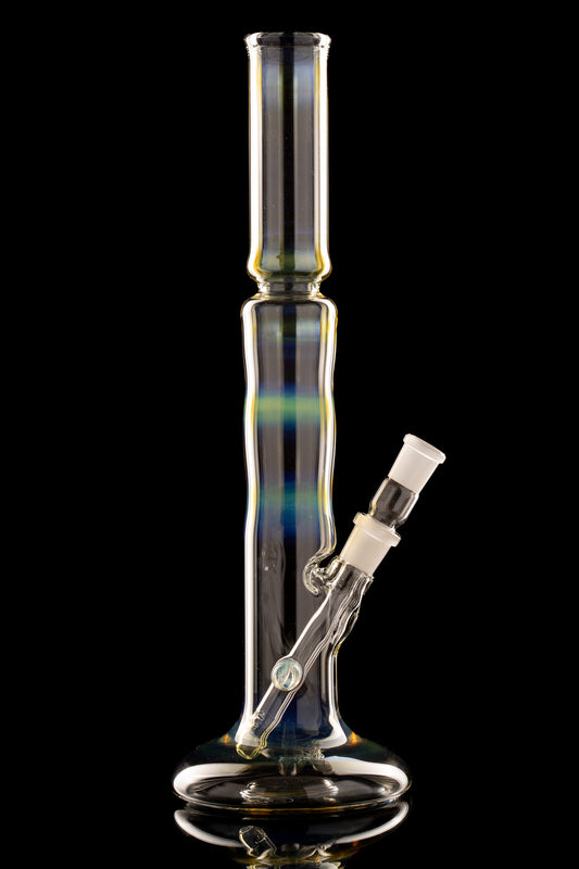 Mastah Glass - 18mm Fumed Hollow Foot Bong