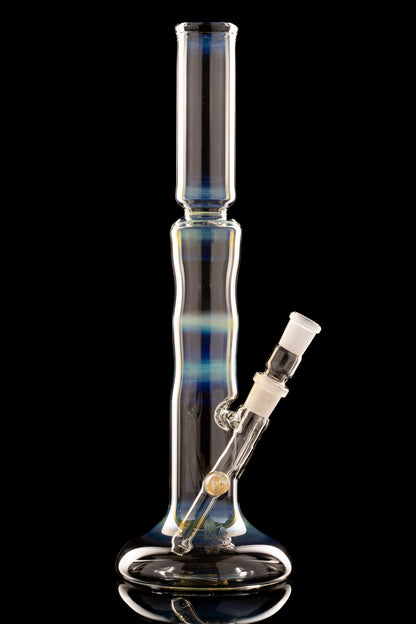 Mastah Glass - 18mm Fumed Hollow Foot Bong