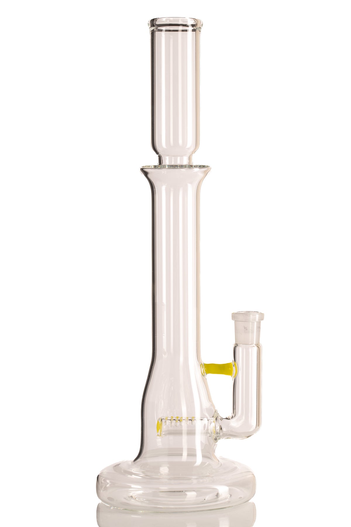 Mastah Glass - 18mm Inline Tube - Accented