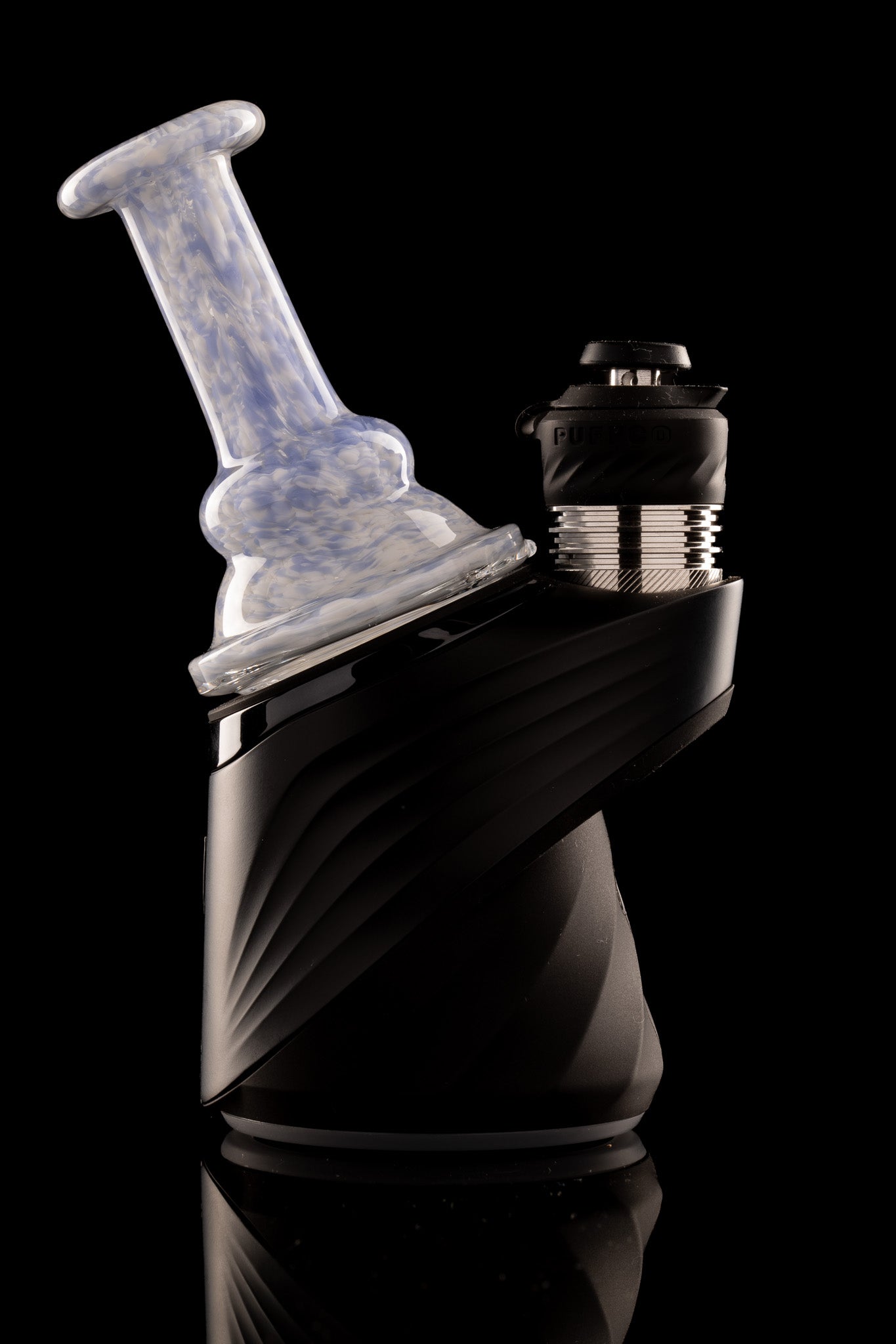 Mastah Glass - Puffco Peak Frit Dry Top - Skyline/White Sand