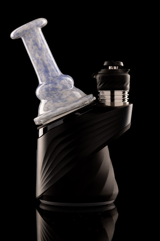 Mastah Glass - Puffco Peak Frit Dry Top - Skyline/White Sand
